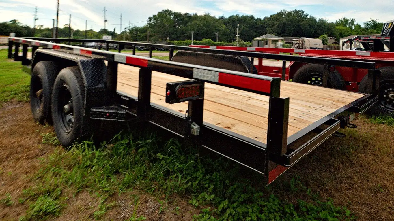 J&C heavy-duty 83x20 trailer