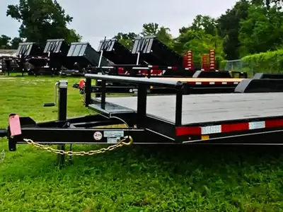 83x20 equipment trailer