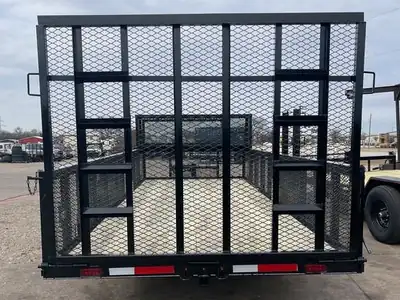 Expanded-metal ramp gate