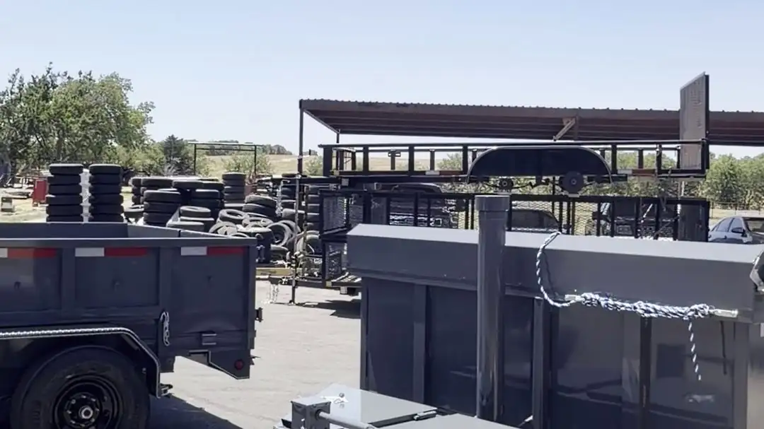 J&C Trailers yard