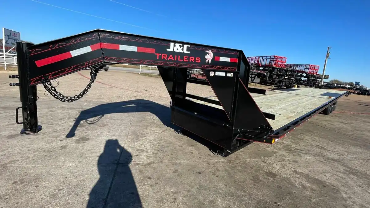 Gooseneck Trailers built by J&C Trailers