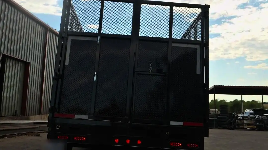 Trailer fresh out of the J&C shop